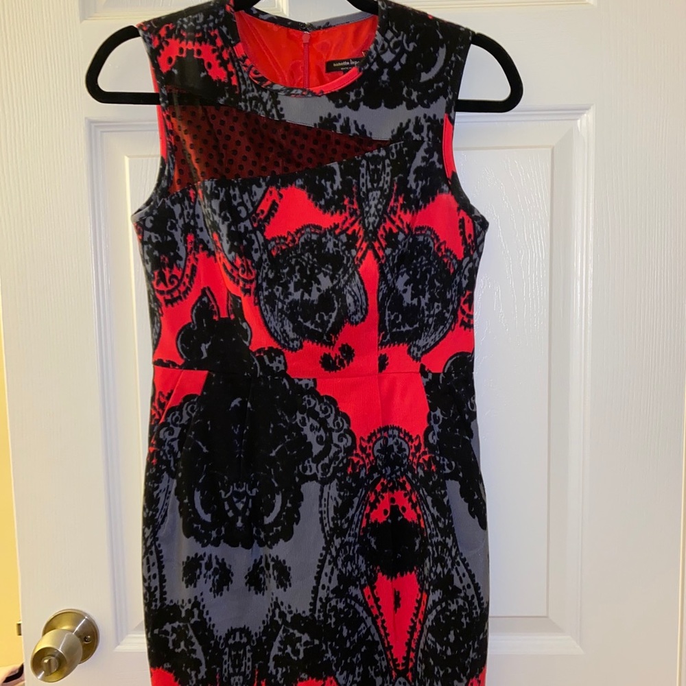 Nanette Lepore Lace Design Mini Dress